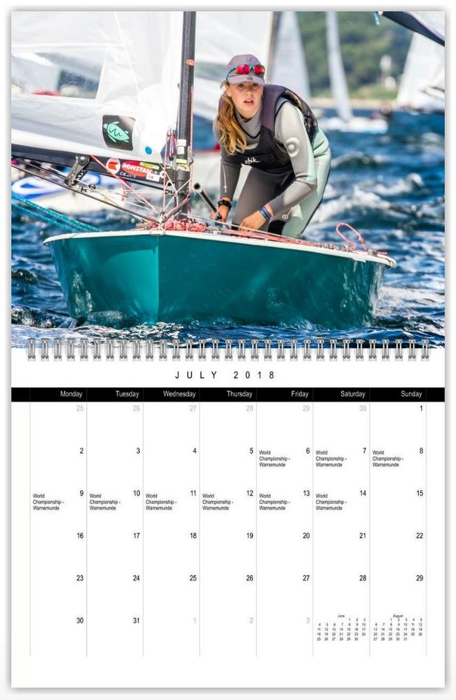 2018 OK Dinghy Calendar ©  Robert Deaves